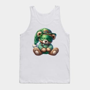 St Patricks Day Teddy Bear Tank Top